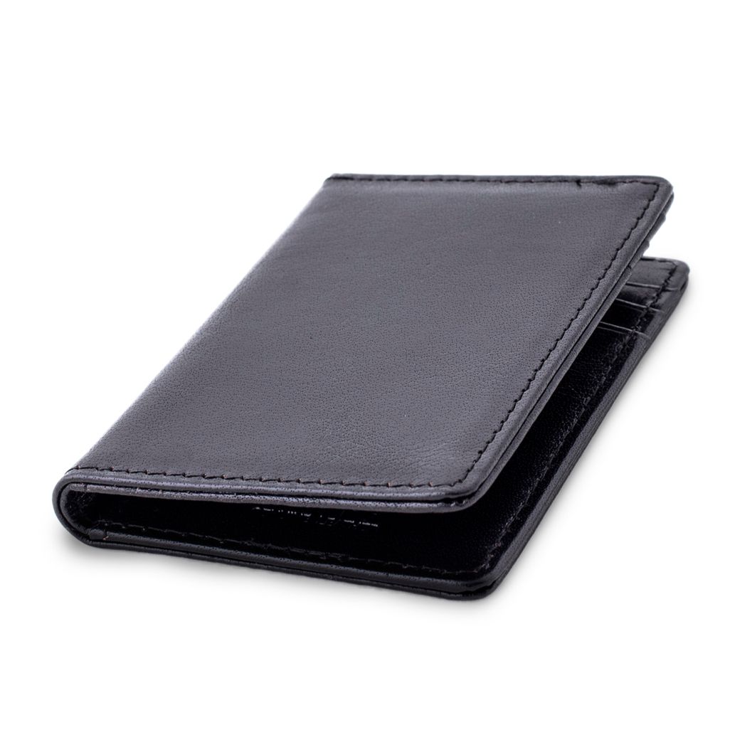 Adpel Italian Leather 2 Fold Card Holder